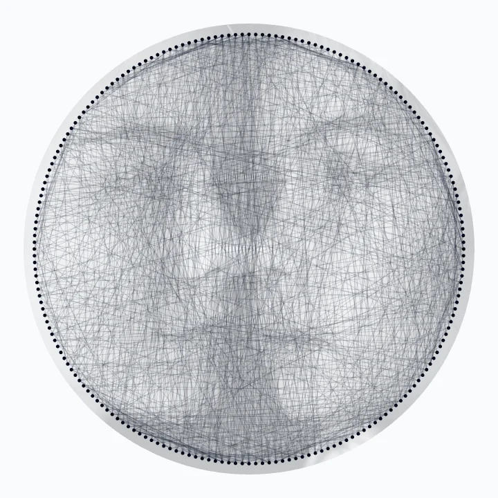 The Parkers — family string art